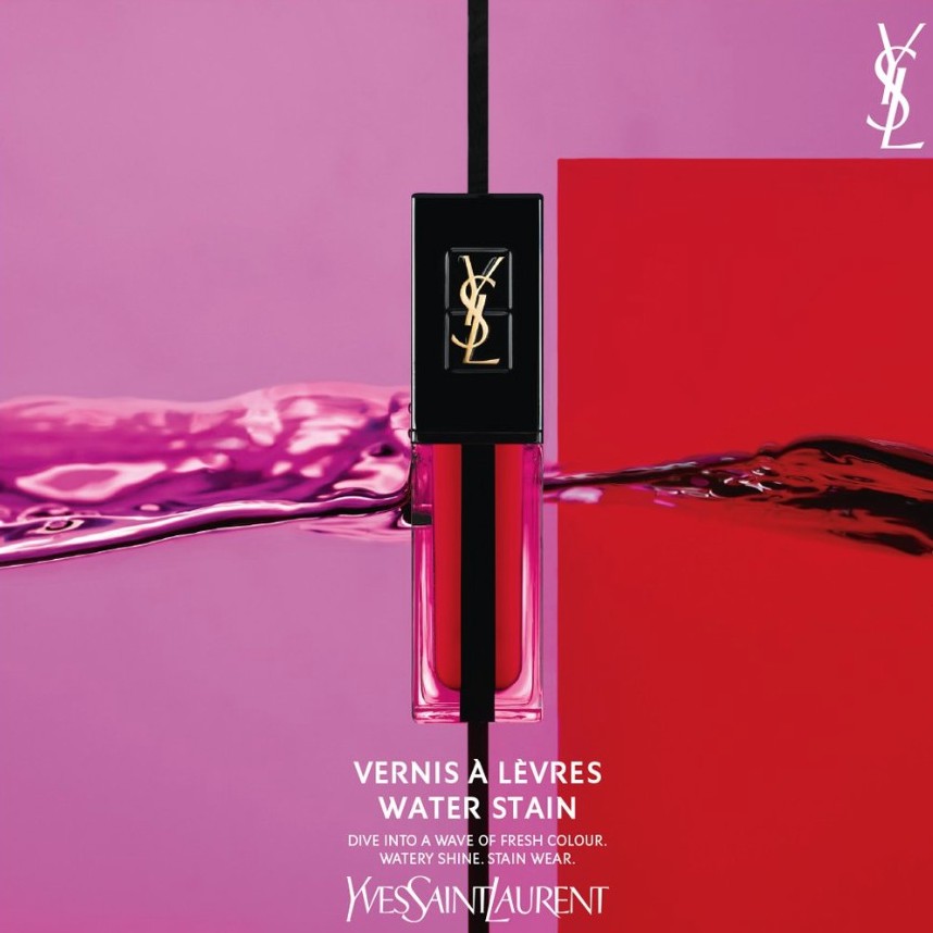 YVES SAINT LAURENT - Son kem bóng YSL Rouge Pur Couture Water Stain Fresh Glossy Stain