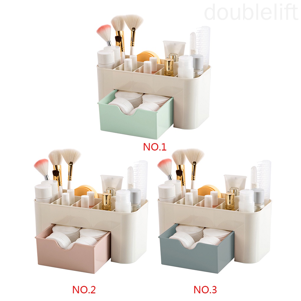 Hộp Nhựa Pp Đựng Đồ Trang Điểm / Trang Sức Để Bàn Tiện Dụng