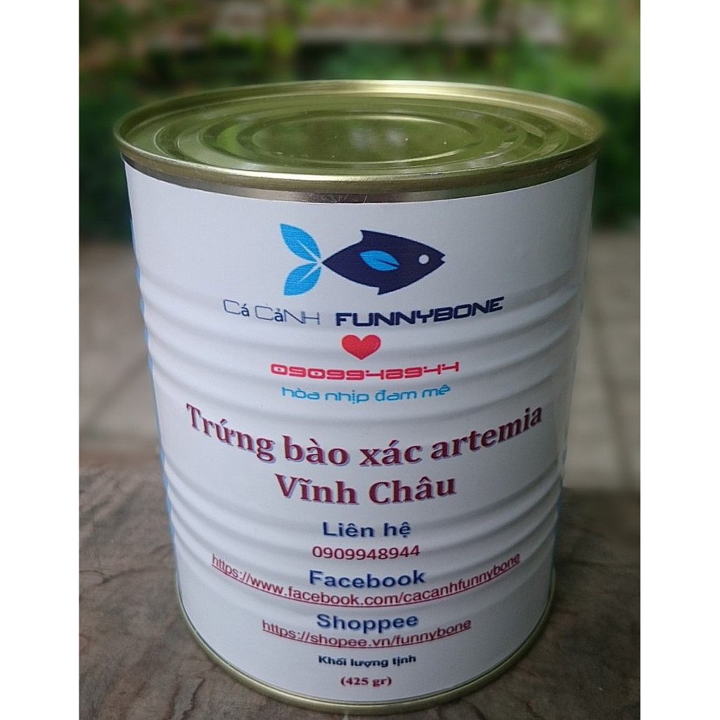 [RẺ NHẤT] (50gr) Trứng artemia Vĩnh Châu, túi hút chân không