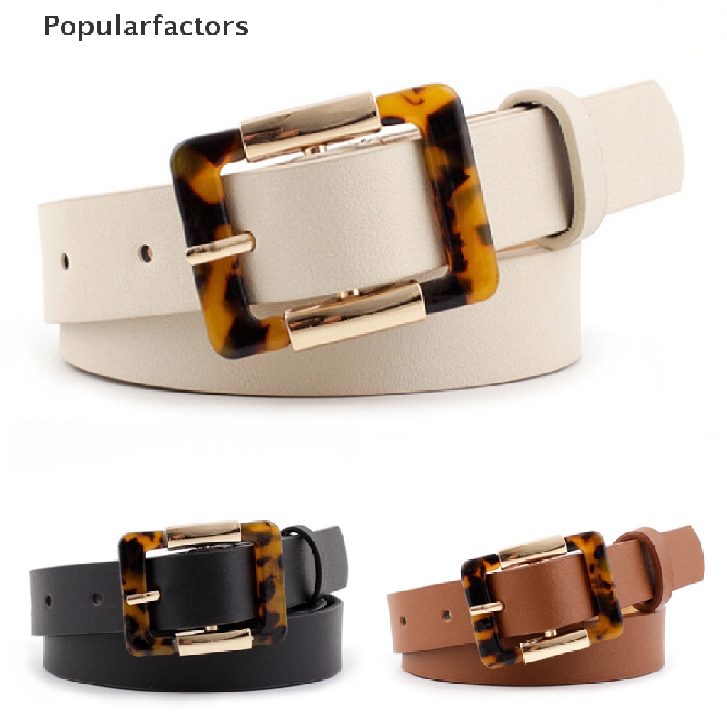 Thắt Lưng Da Mềm Họa Tiết Da Báo Thời Trang Cho Nữ