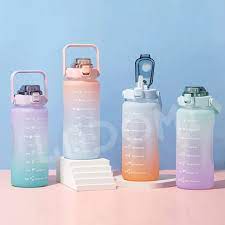 Bình Đựng Nước Có Vạch Báo Giờ Uống Nước