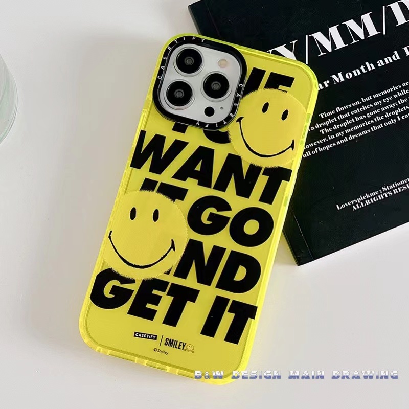 Ốp Điện Thoại Mềm Trong Suốt Màu Dạ Quang Hình Mặt Cười Cho iPhone 13 12 11 Pro MAX IX XS MAX XR i6 6s 7 8 Plus