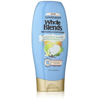 Dầu xả cho tóc khô Garnier Hair Care Whole Blends Hydrating Conditioner 370ml/650ml (Mỹ)