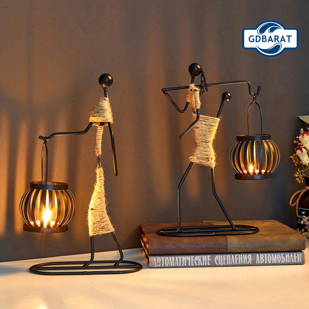 Chân Nến Bằng Sắt Dùng Để Trang Trí Nội Thất