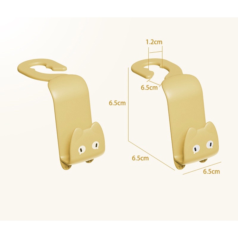 Móc treo đồ ghế sau ô tô