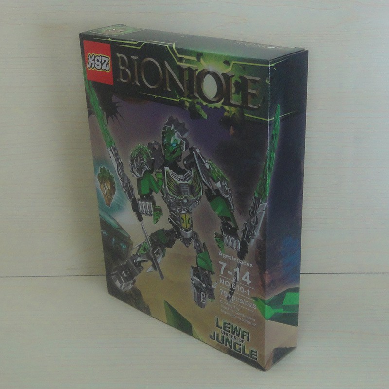 Mô hình lắp ráp Bionicle KSZ Lewa Uniter of Jungle 610-1