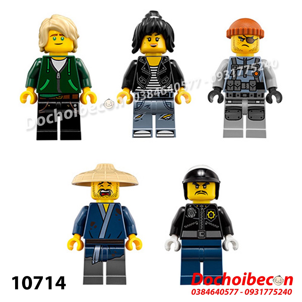 Lego Ninja SY954 - 10714 - Ninja săn bắt cướp - 272 chi tiết