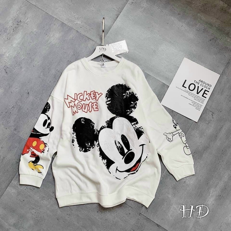 [ Hàng Chuẩn ] Áo Nỉ Sweater form rộng dài tay freesize 40kg_65kg hot hít đẹp xuất sắc ( kèm ảnh thật) | BigBuy360 - bigbuy360.vn