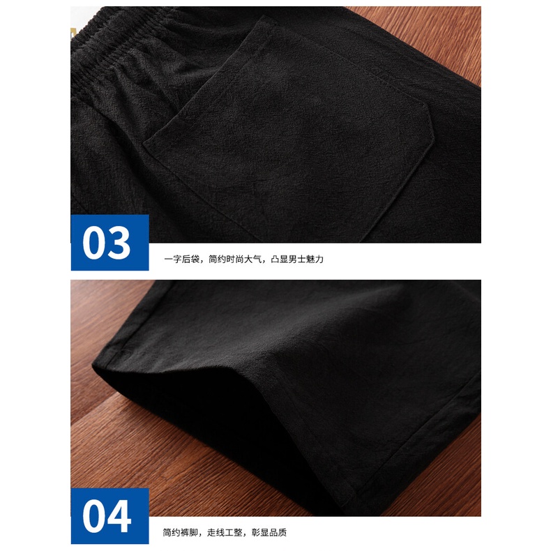 Quần Short cotton seluar pendek lelaki perempuan Phong Cách Thể Thao Cho Nam