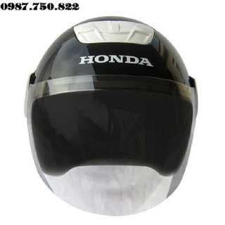 Mũ Bảo Hiểm Honda màu đen