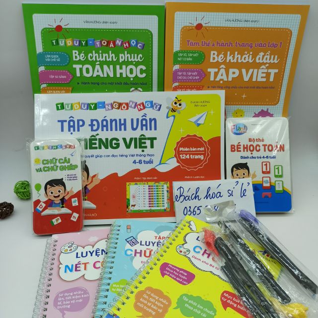 Combo văn phòng phẩm khách đặt