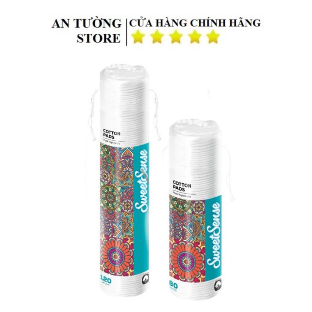 COMBO 10 Bông Tẩy Trang SweetSense siêu mềm mịn