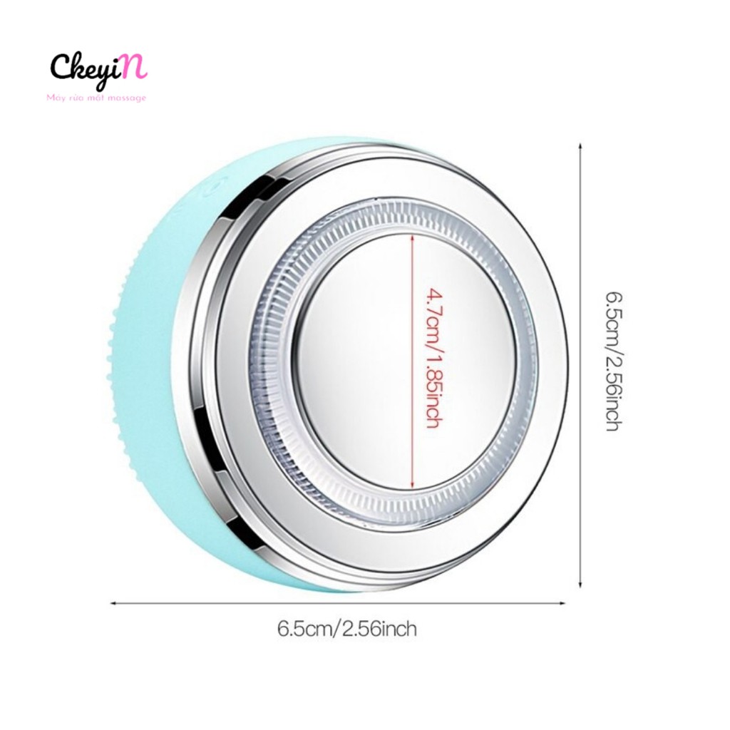 Máy Rửa Mặt Massage, Nâng Cơ, Trẻ Hóa Da, Đẩy Tinh Chất CkeyiN - Có Đèn Led | BigBuy360 - bigbuy360.vn