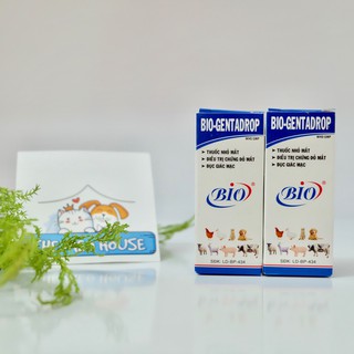 Chai nước nhỏ mắt Bio cho Chó Mèo Thú Cưng chai 10ml