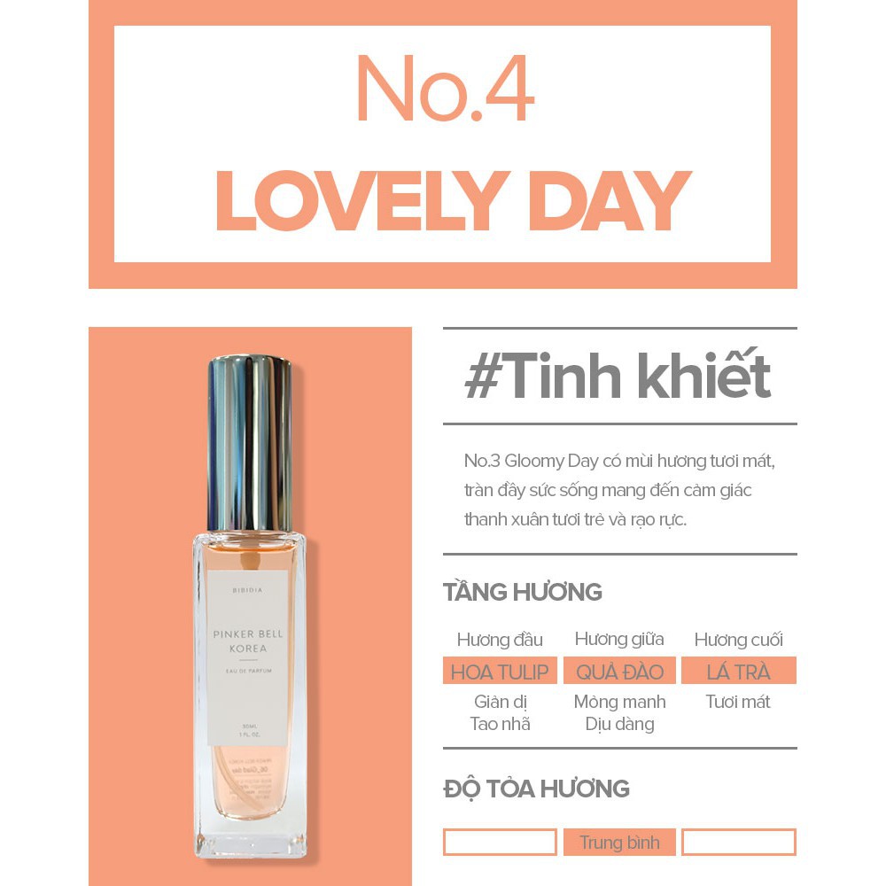 Nước Hoa Pinker Bell Korea Eau The Parfum 30ML