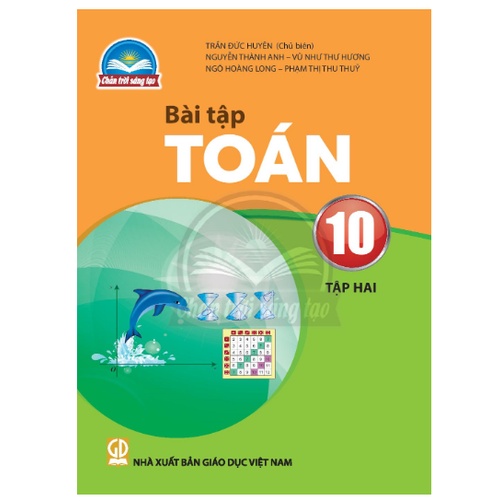 Sách - Combo 5 cuốn Toán lớp 10 tập 1+2 (Chân trời sáng tạo)