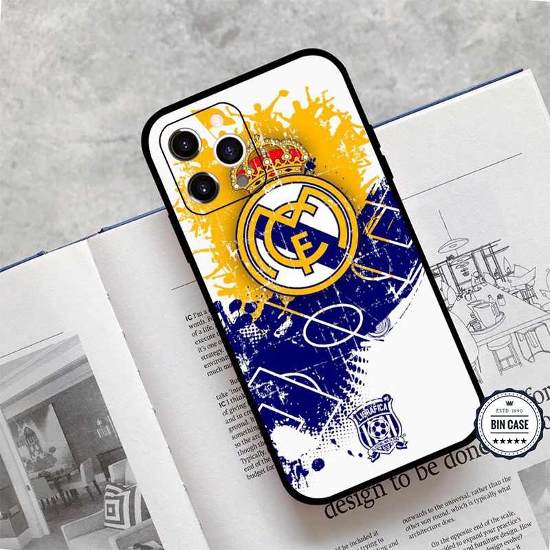 ⚽Ốp điện thoại Real Madrid đẹp ⚽logo Real thiết kế mới iphone 6/6s/7/8 plus/x/xr/xs max/12 pro max/11 promax vSPORT0102