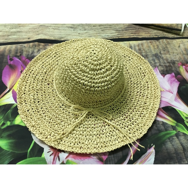 Mũ vành rộng handmade