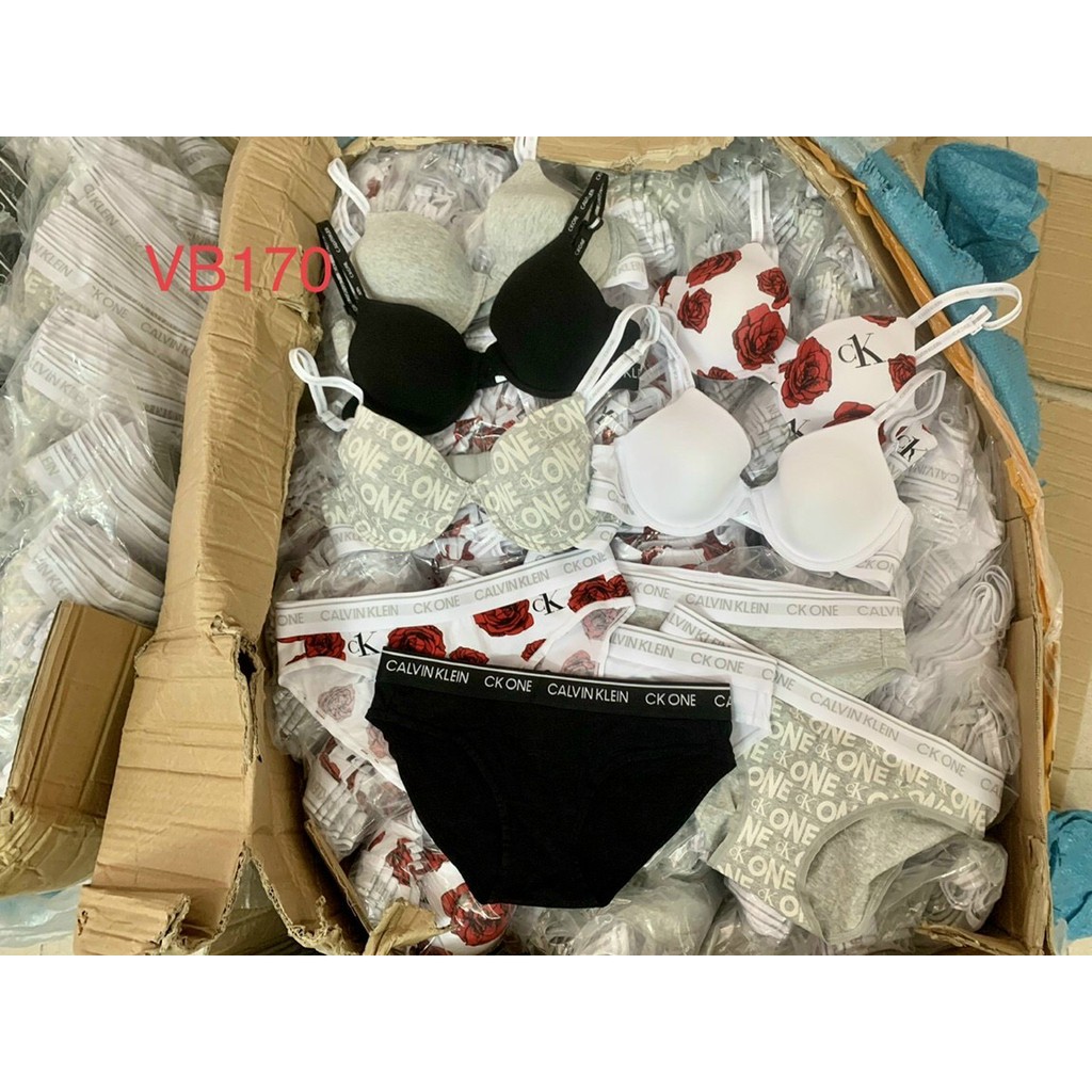 Bộ đồ lót B050 CKone cotton có gọng mút mỏng | BigBuy360 - bigbuy360.vn