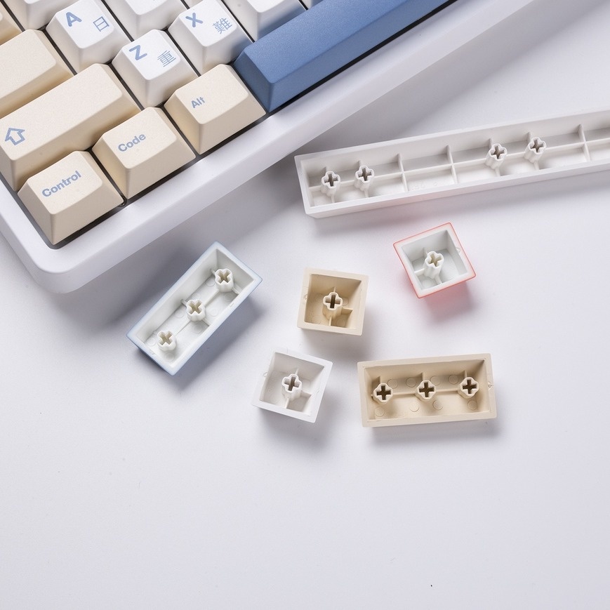 141 Phím GMK Soyamilk Keycap Cherry Profile Trung Quốc PBT DYE-SUB Bàn phím cơ học Keycap