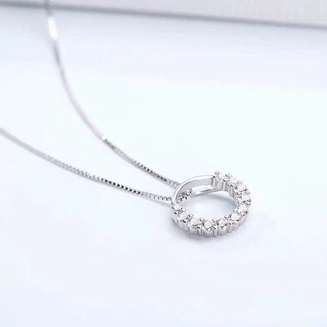 Dây chuyền vuông mặt tròn❤️