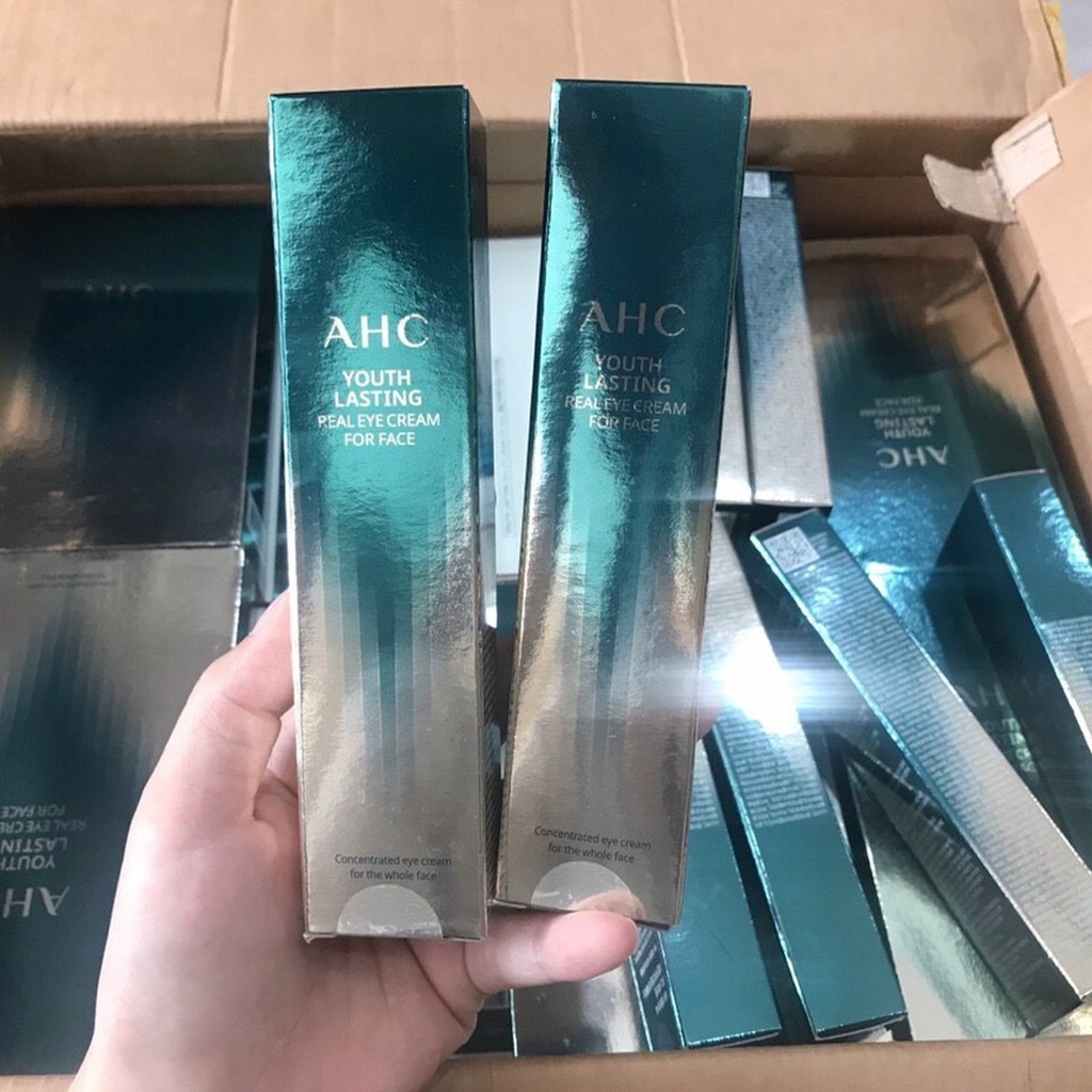Kem mắt AHC Hàn Quốc 12ml – Bản nâng cấp mới – Hoàn hảo về mọi mặt - xoá thâm, chống lão hoá, giảm bọng mắt và dưỡng ẩm | BigBuy360 - bigbuy360.vn