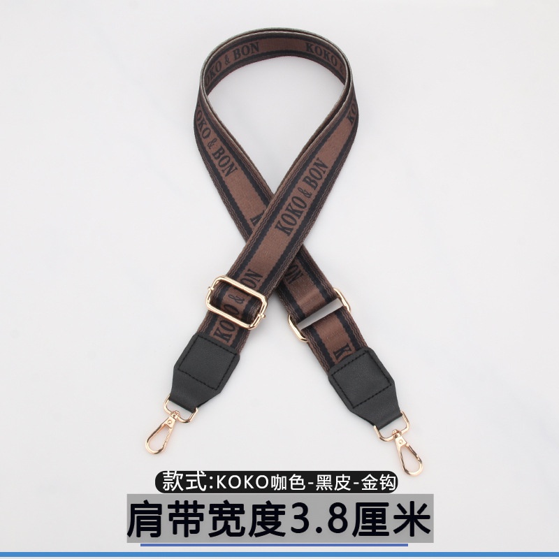 Túi Đeo Chéo Vai Dây Đeo Bản Rộng In Chữ Phong Cách Mới Dành Cho Nam Nữ