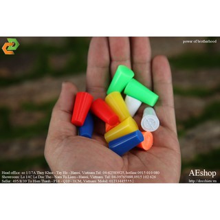 1 bộ 2 chiếc nút chuyển đổi thun ống sang thun dẹt