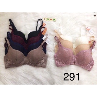 Áo ngực Lovely ren phủ mút mỏng 291