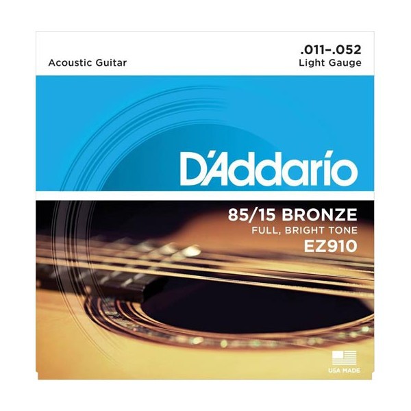 Dây guitar Acostic D’addario EZ910