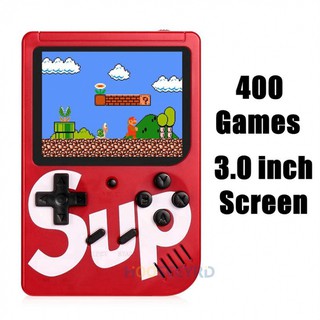 Máy Chơi Game SUP MINI 400 trò Loại 1 giải trí cực vui, Máy Chơi Game Sup 400 game huyền thoại, Máy Game Cầm Tay TP 539
