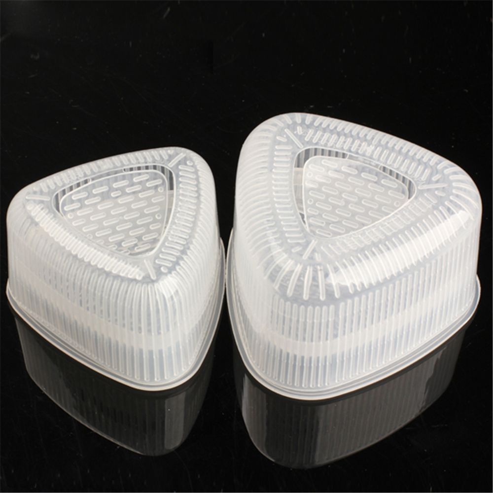 Set 2 Bộ 2 Khuôn Làm Cơm Nắm Hình Tam Giác Dùng Trang Trí DIY