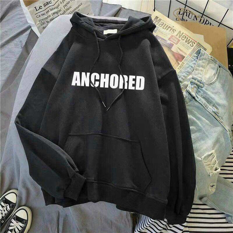 Áo hoodie nam nữ ANCHORED nỉ bông BIGOMALL