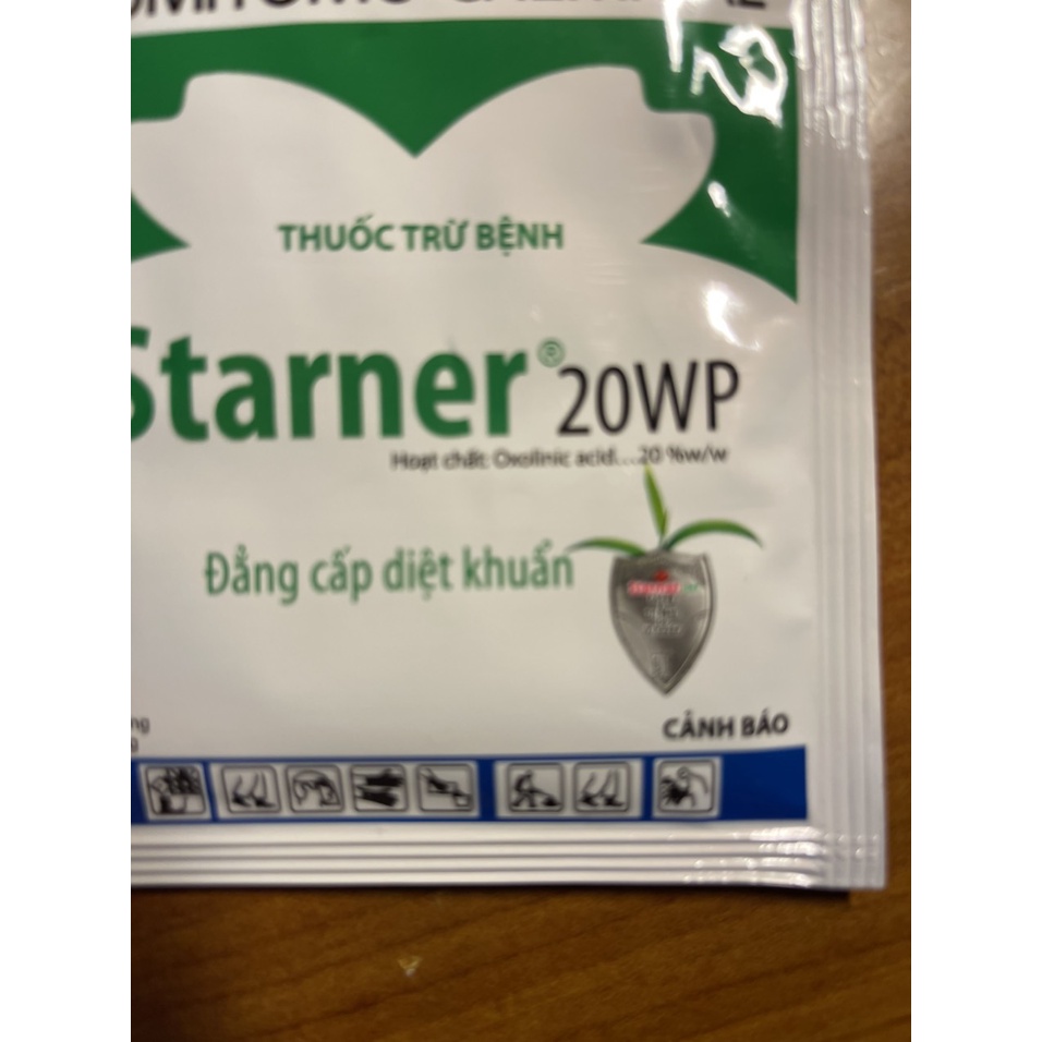 Staner 20WP trị bệnh do vi khuẩn thối nhũn trên hoa lan cây cảnh
