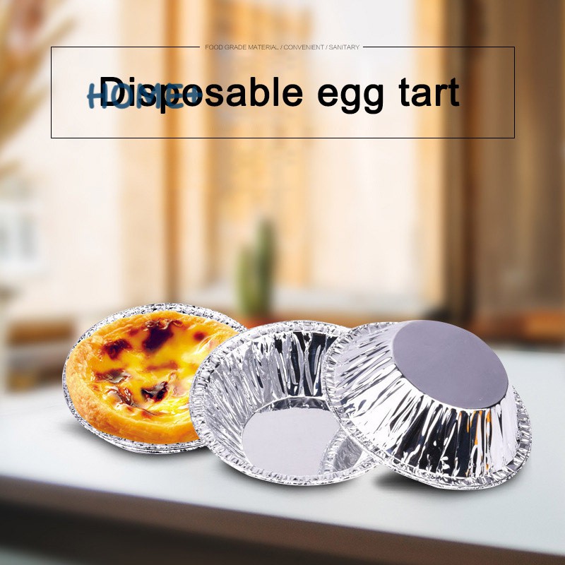 Bộ 250 khuôn giấy bạc làm bánh trứng nướng tiện dụng