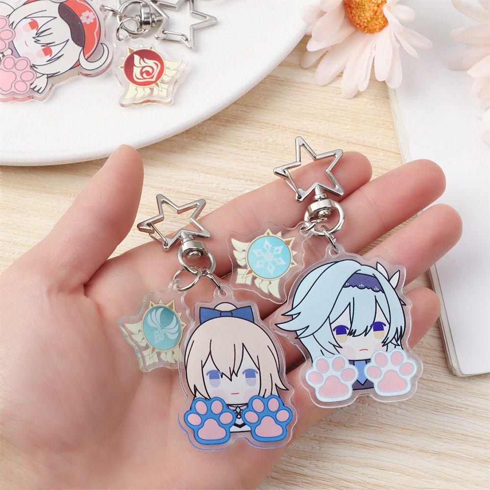 Giá Đỡ Chìa Khóa Hình Quạt Phong Cách Anime Nhật Bản