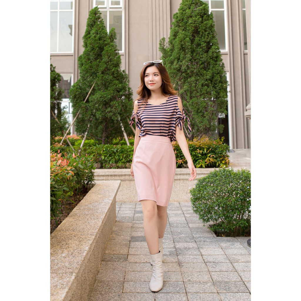 [ESWWH7501A] CHÂN VÁY BÚT CHÌ CÔNG SỞ - esitto | BigBuy360 - bigbuy360.vn