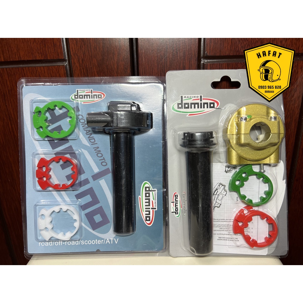 Cùm Công Tắc Domino 2 Dây Ga - Không Kèm Dấy - Gắn Cho Mọi Loại Xe