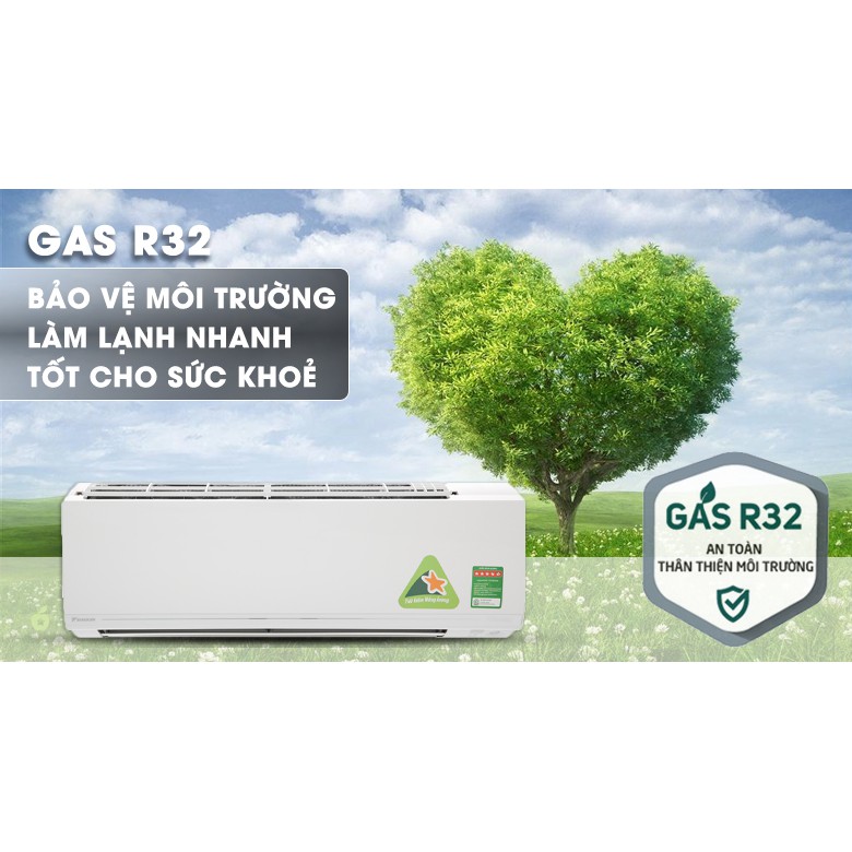 Miễn phí công lắp đặt - Điều Hòa Daikin FTC35NV1V 12000BTU 1 chiều Giá 9.390.000đ