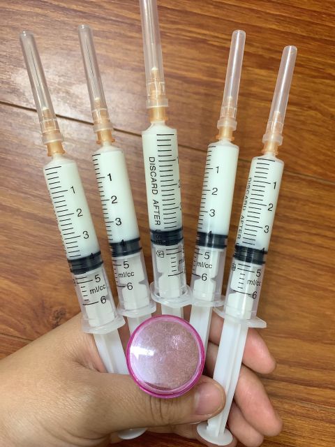 Peel da tảo ý, tách set liệu trình 5 lần, căng bóng, trắng sáng da
