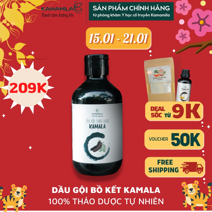 Dầu Gội Thảo Dược Bồ Kết Giảm rụng tóc hiệu quả sau 2 tuần, sạch gàu, giảm nấm, ngừa tóc bạc sớm - Chai 300ml