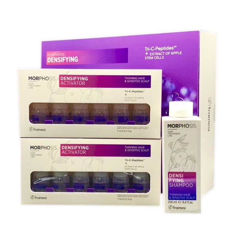 Tinh dầu dành cho tóc rụng kích thích mọc tóc Framesi Morphosis Densifying Activator 12 x 7ml