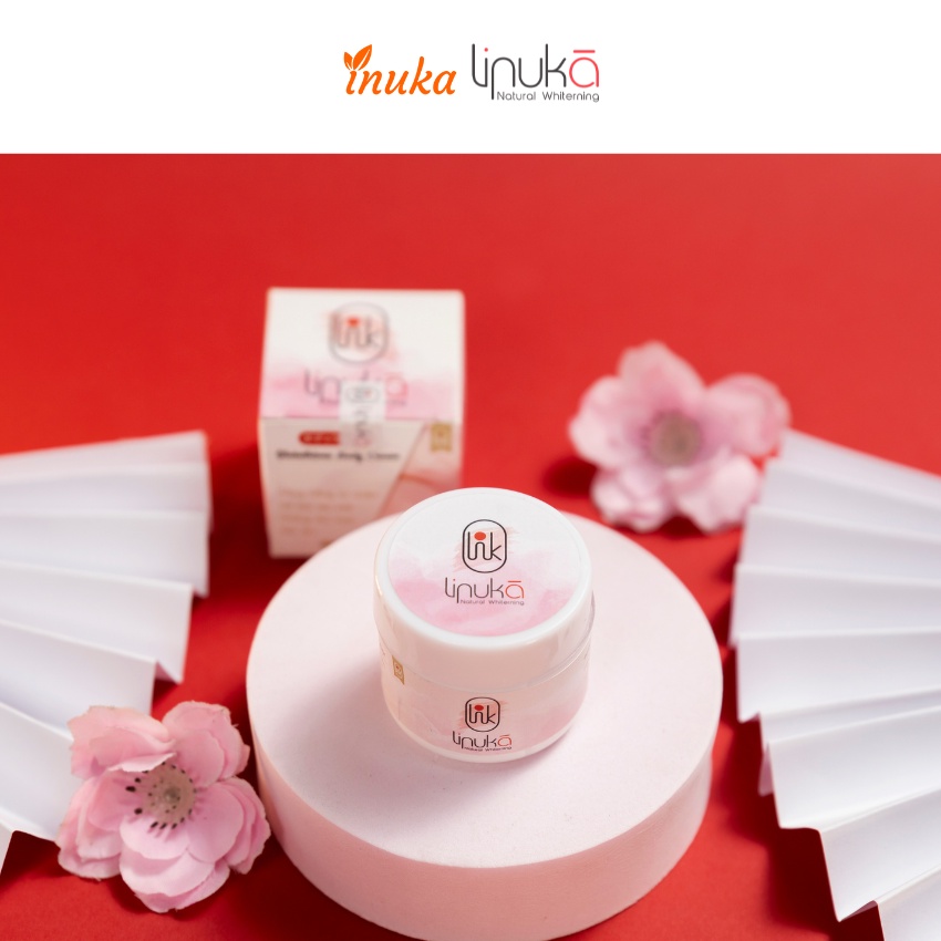 Kem body dưỡng trắng da LINUKA giúp dưỡng trắng dưỡng ẩm phù hợp cho mọi loại da Inuka.store.