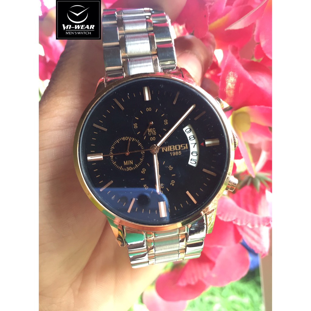 Đồng Hồ Nam Nibosi Chạy Full 6 Kim Hàng Chính Hãng Cao Cấp( ảnh thật tự chụp) | BigBuy360 - bigbuy360.vn