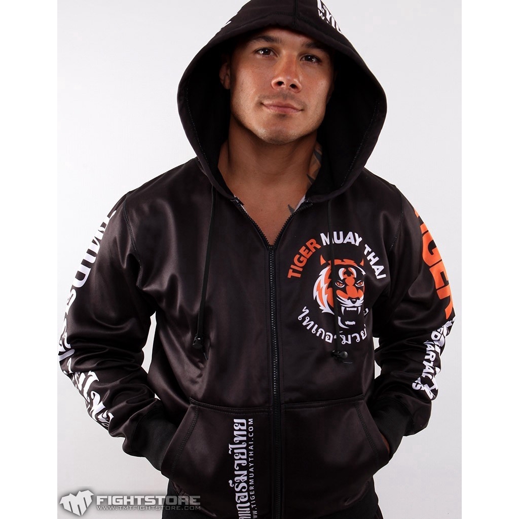 Áo hoodie nam in chữ Tiger Muay Thái