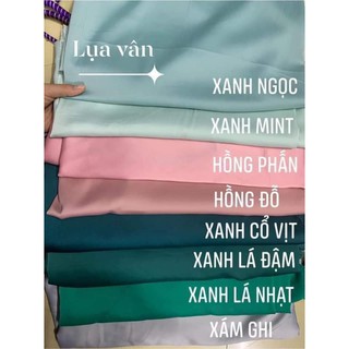 Lụa vân sóng 32 màu