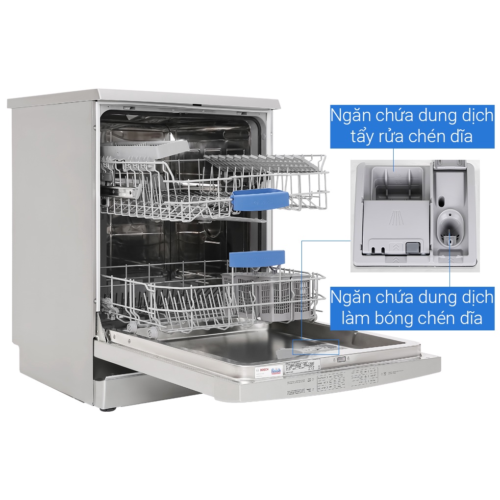 [ HMH.SMS63L08EA ] Máy rửa chén độc lập Bosch SMS63L08EA