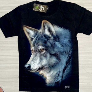Áo Thun 3D Thái Lan Unisex hình chó sói