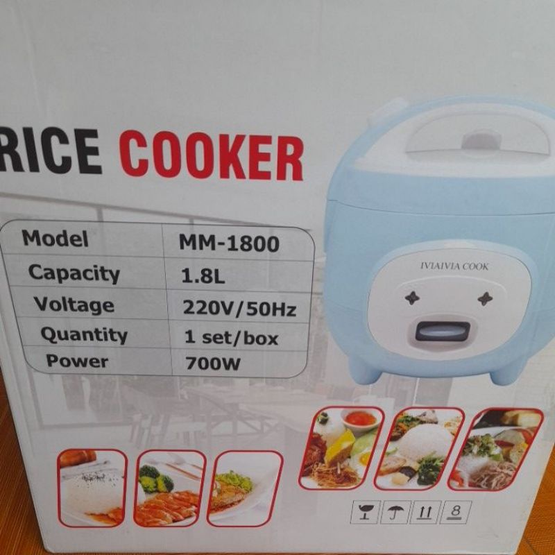 NỒI CƠM ĐIỆN HÃNG IVIAIVA COOK MM-1800 LOẠI 1,8 LÍT
