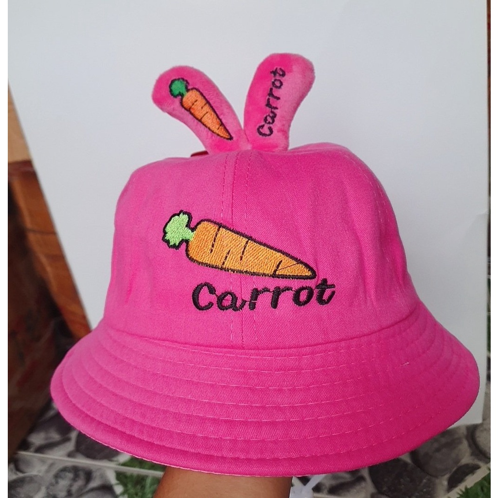 Sỉ 10 Nón Vành Carot cho bé mix nhiều mẫu